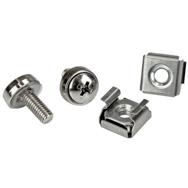 Rca Informatique - Image du produit : M5 CAGE NUTS AND M5 RACK SCREWS 20 PACK OF M5 SCREWS + M5 NUTS