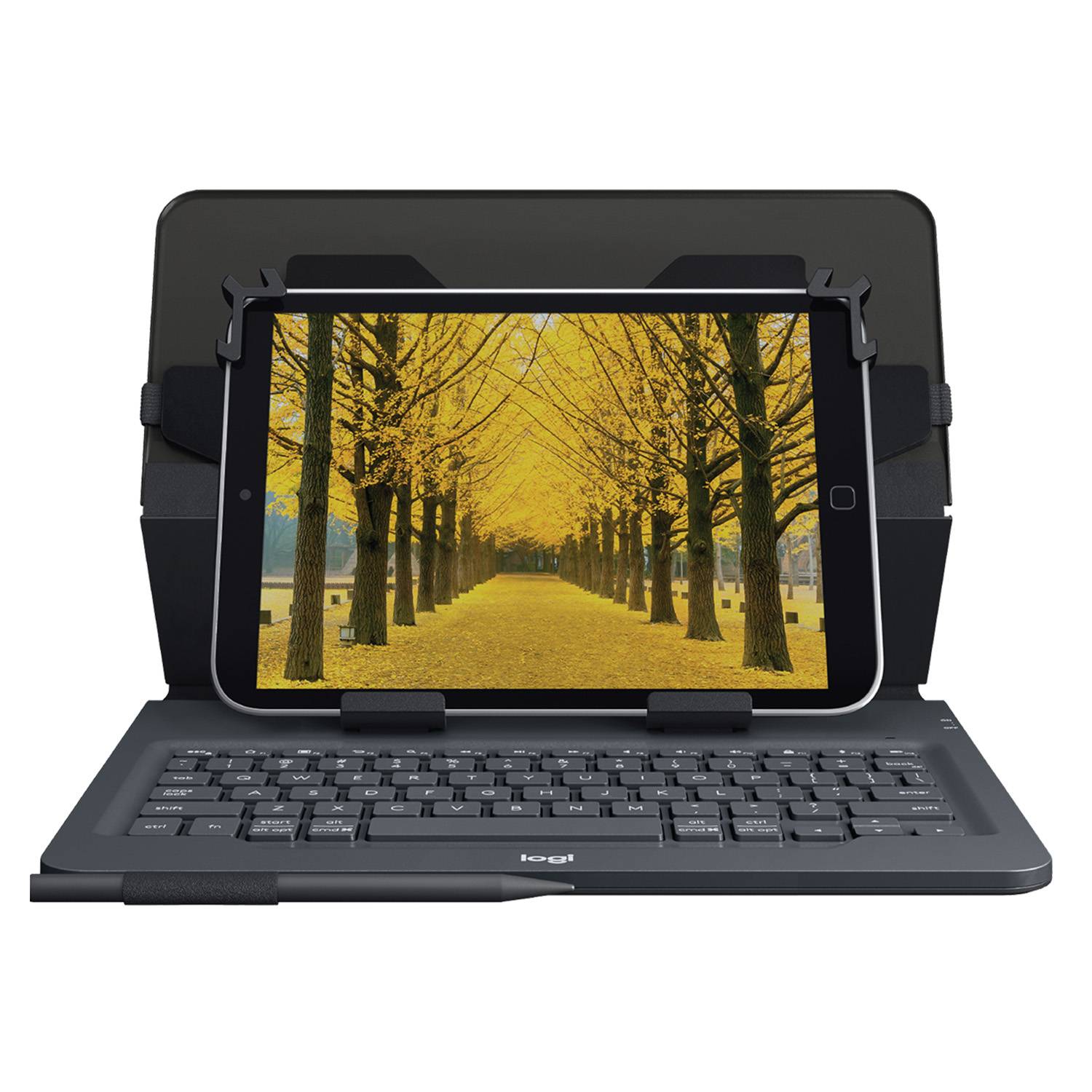 Rca Informatique - image du produit : UNIVERSAL FOLIO/INTEGRATED KEYB 9-10 INCH TABLETS - FRA-CENTRAL