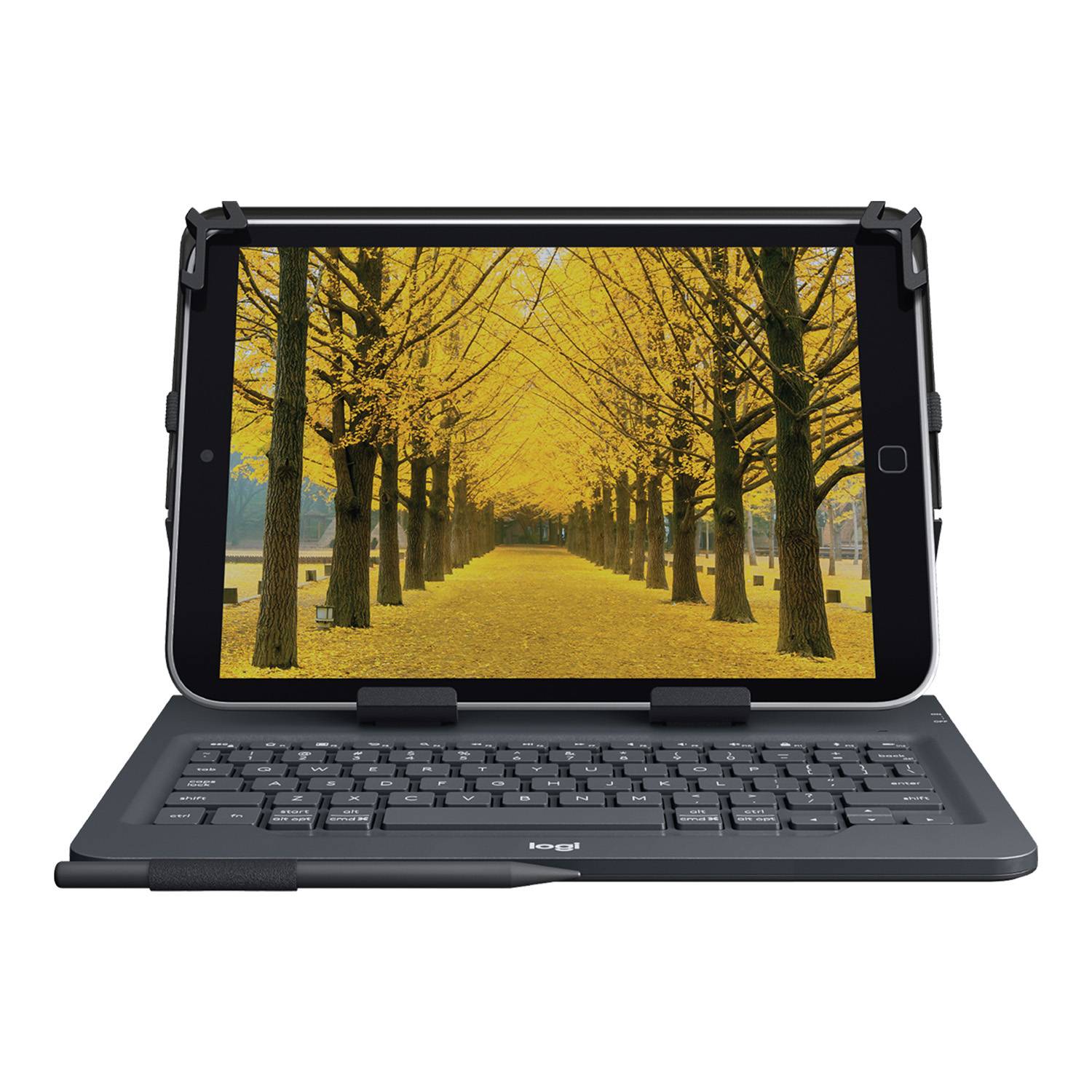 Rca Informatique - image du produit : UNIVERSAL FOLIO/INTEGRATED KEYB 9-10 INCH TABLETS - FRA-CENTRAL