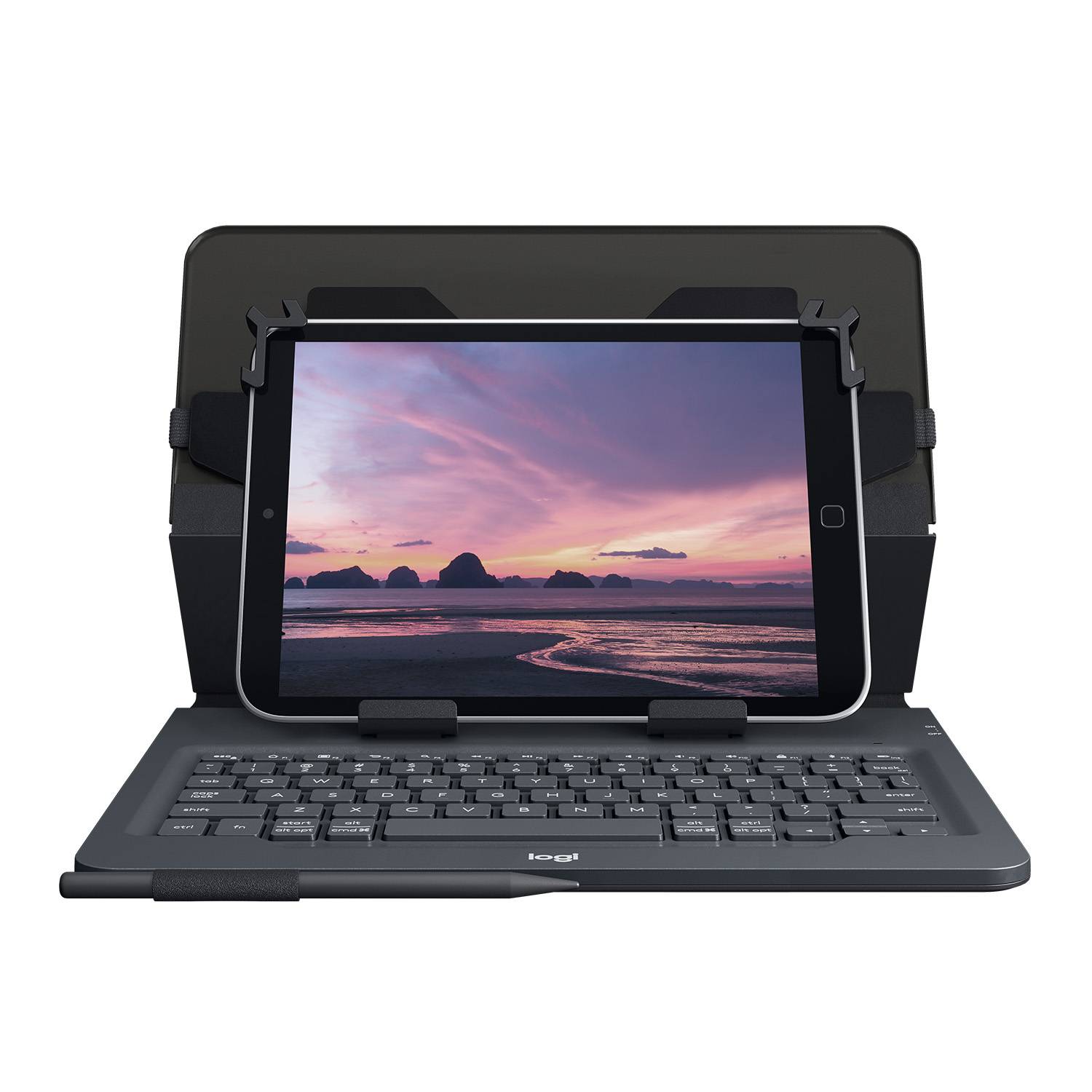 Rca Informatique - image du produit : UNIVERSAL FOLIO/INTEGRATED KEYB 9-10 INCH TABLETS - FRA-CENTRAL