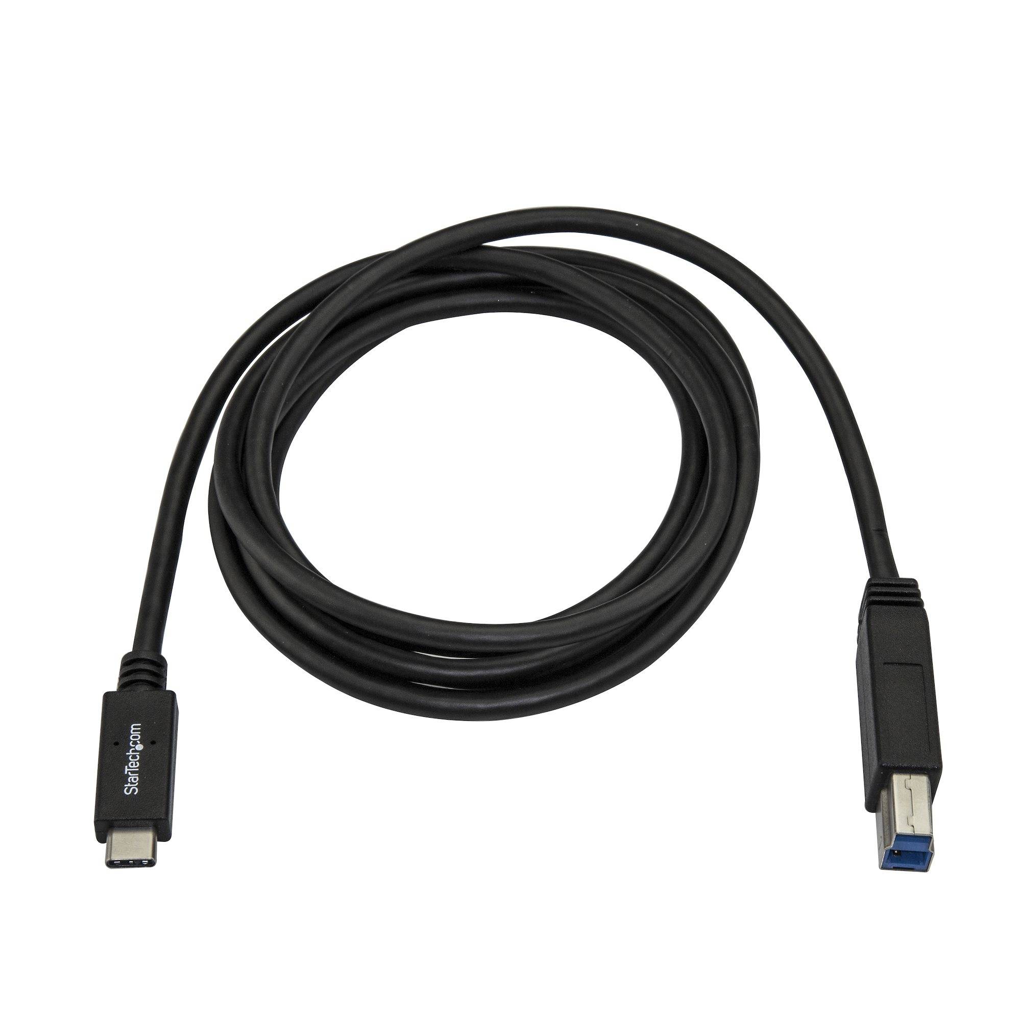 Rca Informatique - image du produit : 2M USB TYPE C TO USB TYPE B CABLE - USB 3.0 - 6FT