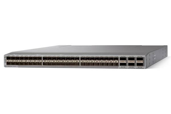 Rca Informatique - Image du produit : NEXUS 9300 WITH 48P 10/25G SFP+ + 6P 100G QSFP MACSEC UP