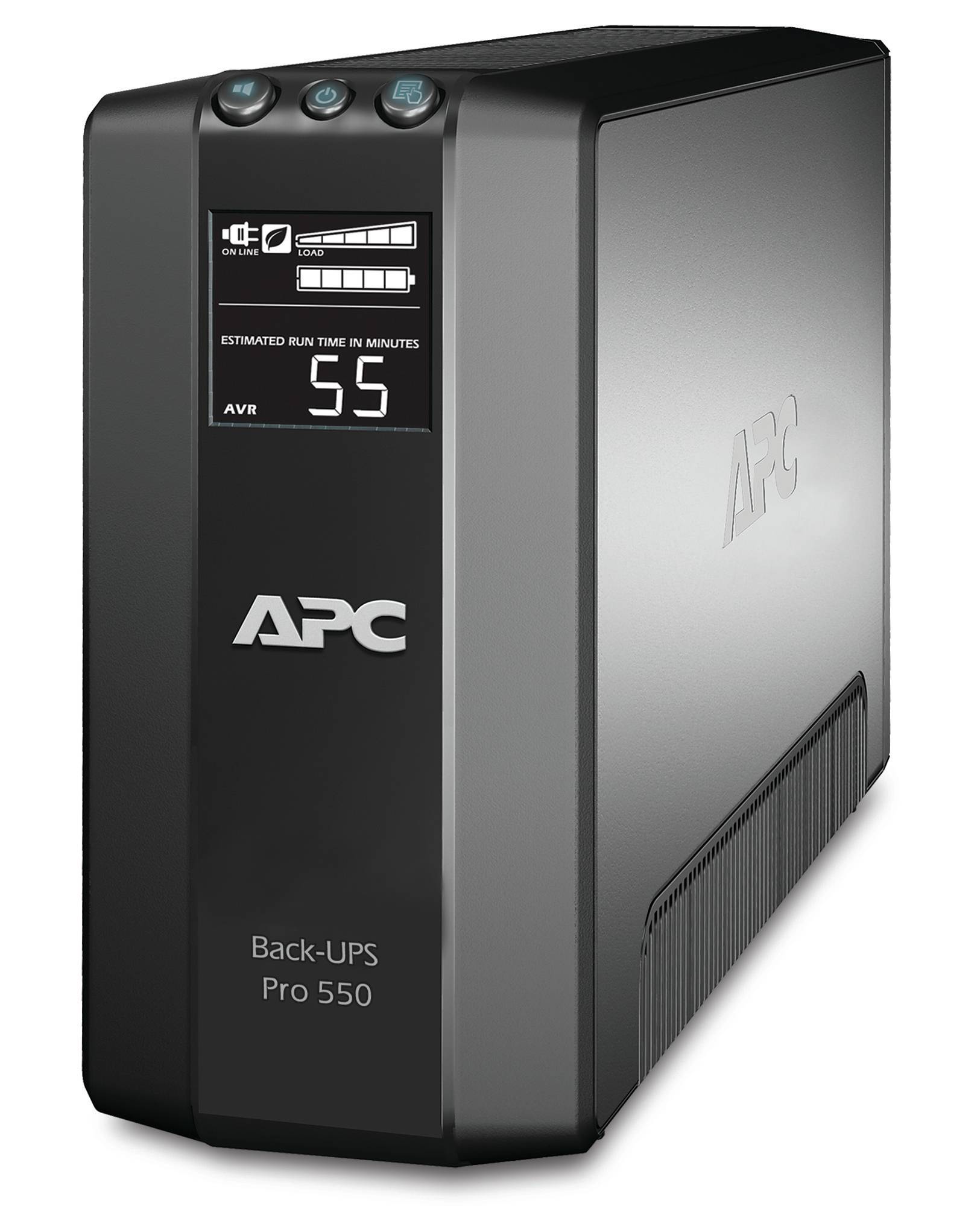 Rca Informatique - Image du produit : BACK UPS RS LCD 550 INKL SHUTDOWN-SOFTWARE