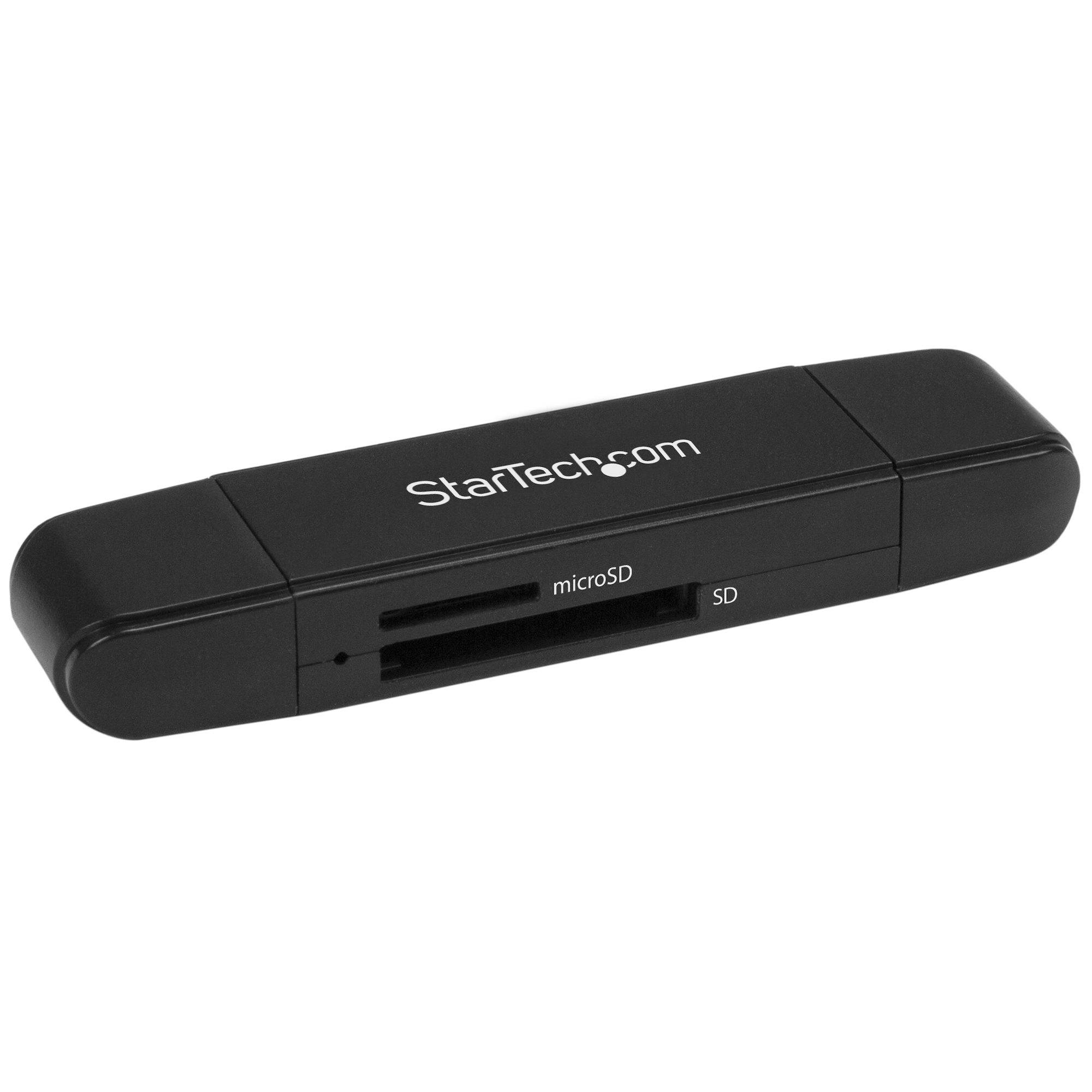 Rca Informatique - Image du produit : SD / MICROSD CARD READER - FOR USB-C AND USB-A ENABLED DEVICES