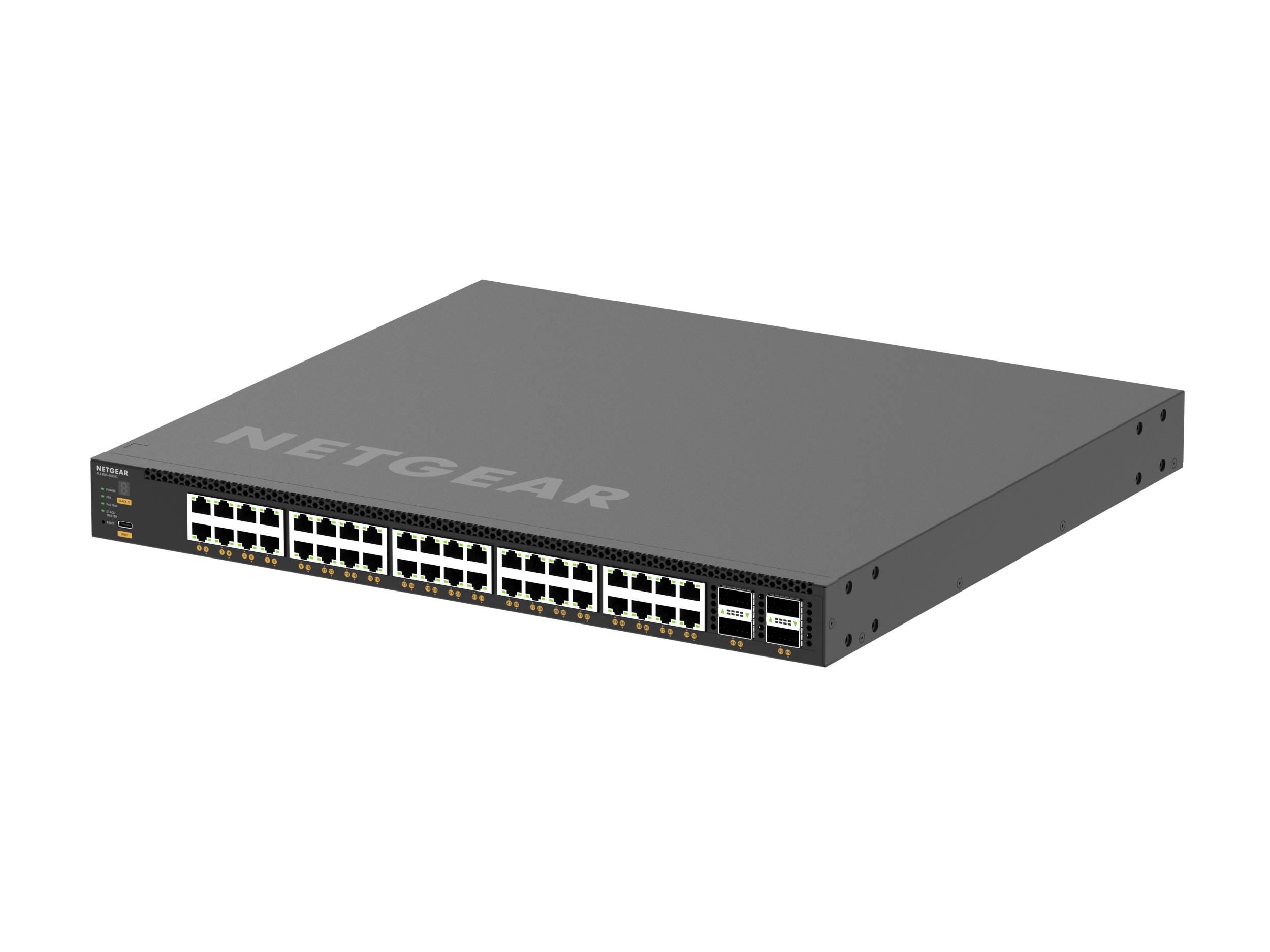 Rca Informatique - image du produit : 52PT M4350-40X4C MANAGED SWITCH