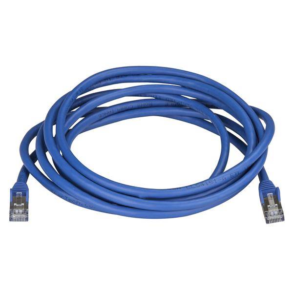 Rca Informatique - image du produit : 3M CAT6A PATCH CABLE - BLUE CAT 6A NETWORK CABLE - STP