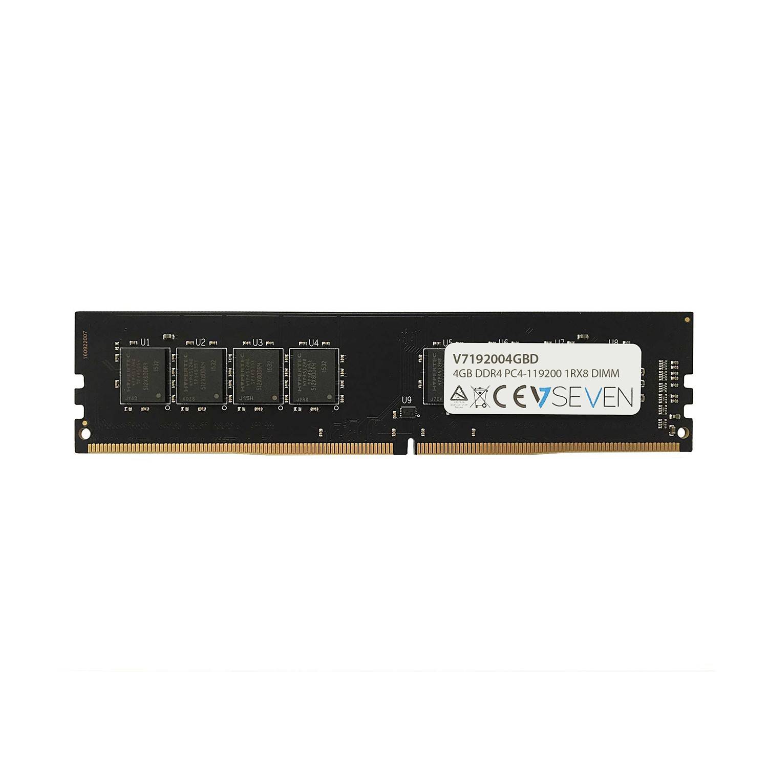 Rca Informatique - Image du produit : 4GB DDR4 2400MHZ CL1 DIMM PC4-19200 1.2V