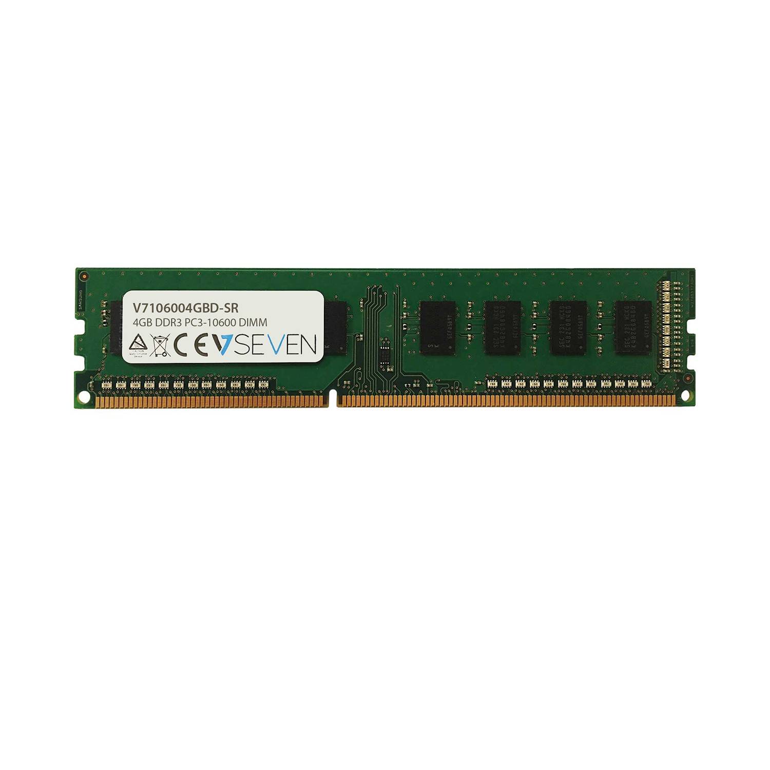 Rca Informatique - Image du produit : 4GB DDR3 1333MHZ CL9 NON ECC DIMM PC3-10600 1.5V LEG