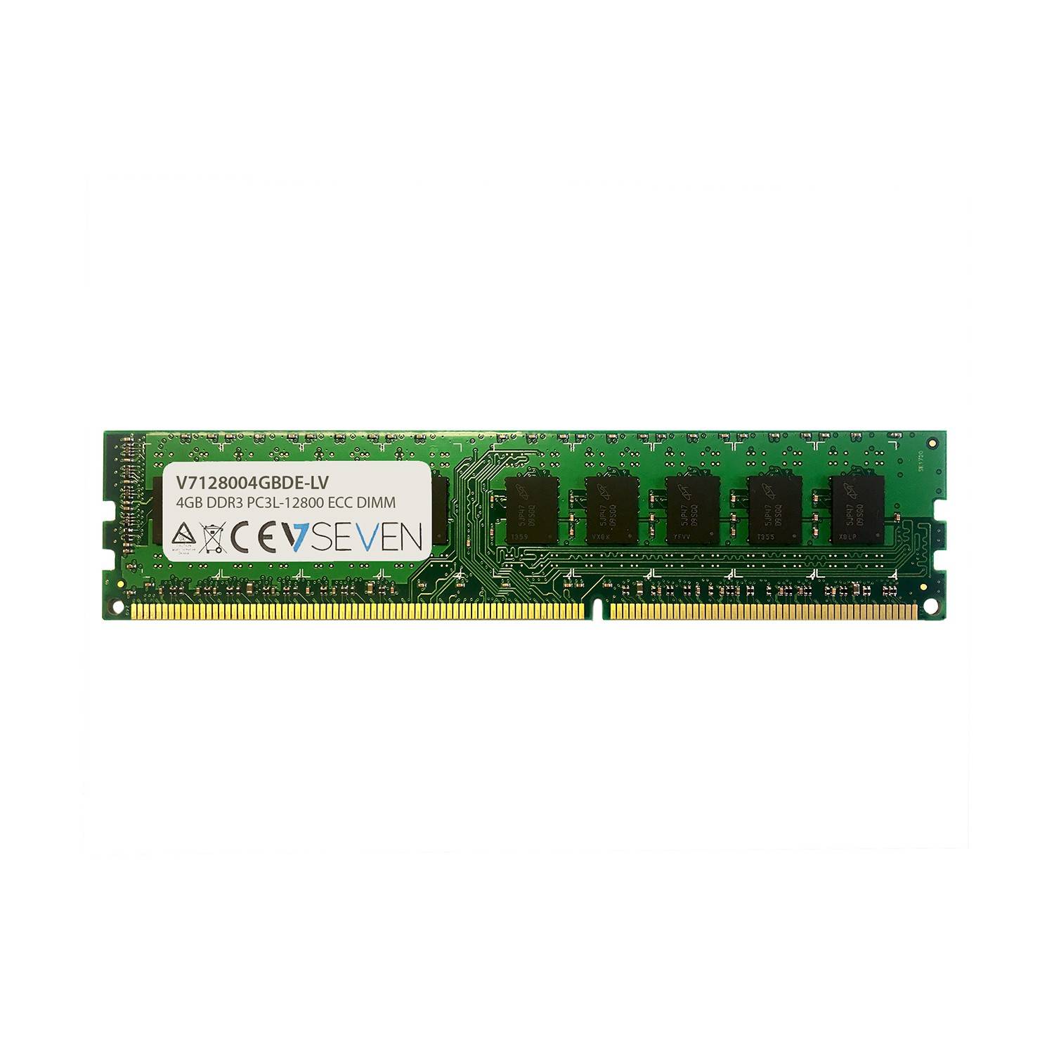 Rca Informatique - image du produit : 4GB DDR3 1600MHZ CL11 ECC ECC DIMM PC3L-12800 1.35V . LEG