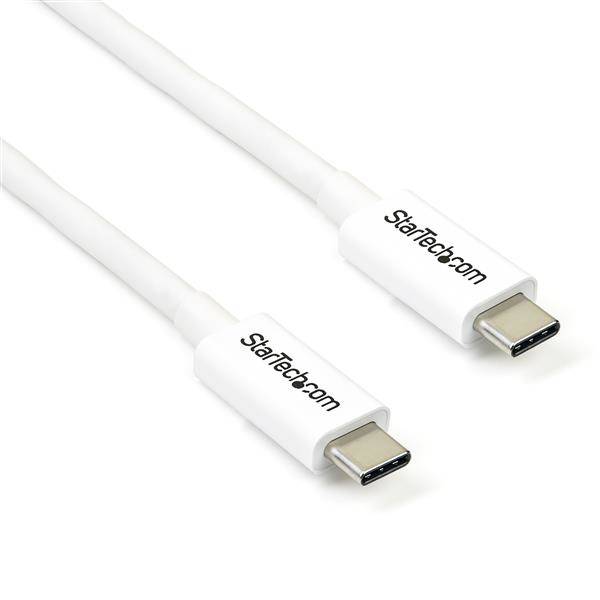 Rca Informatique - Image du produit : 2M THUNDERBOLT 3 USB C CABLE 20GBPS - WHITE