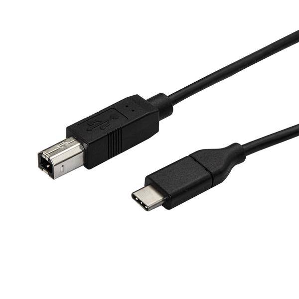 Rca Informatique - Image du produit : 3M USB C TO USB B CABLE USB 2.0 USB C PRINTER CABLE