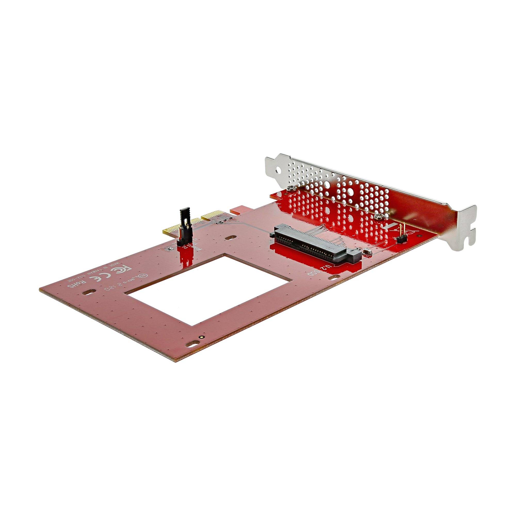 Rca Informatique - image du produit : NVME PCIE ADAPTER - 2.5IN U.2 SSD SFF-8639 - X4 PCIE 3.0