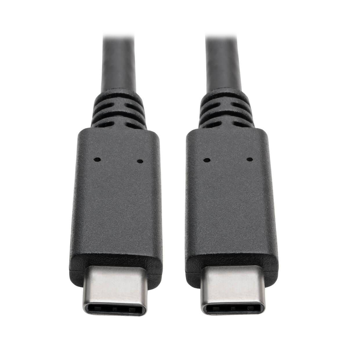 Rca Informatique - image du produit : USB 3.1 USB-C TO USB-C CABLE M/M 10GBPS 5A RATING 0.91M