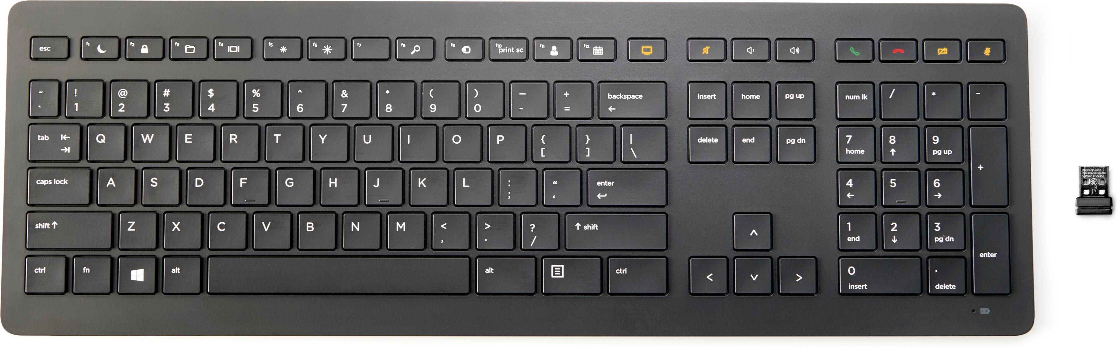 Rca Informatique - Image du produit : WIRELESS COLLABORATION KEYBOARD BLACK                            EN