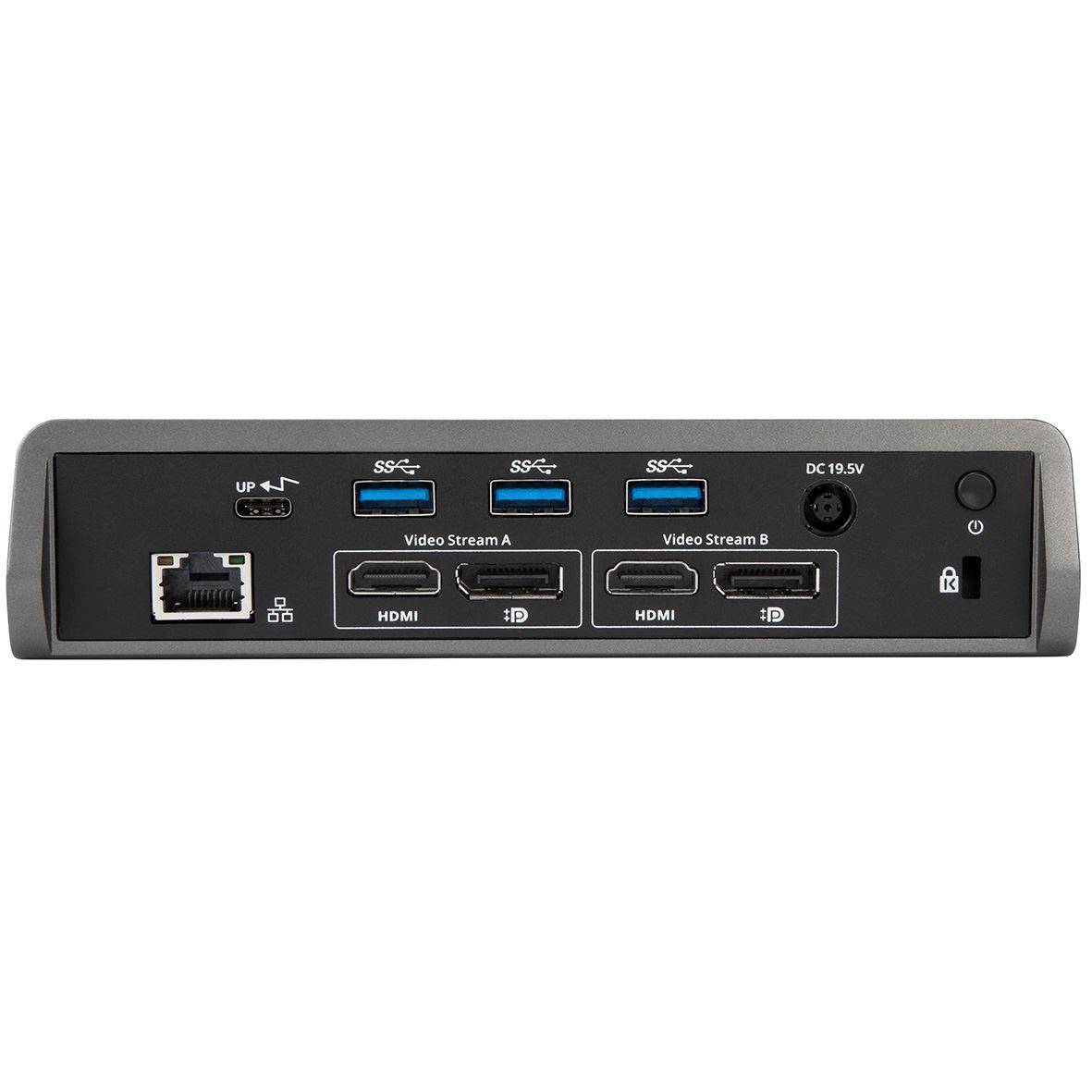 Rca Informatique - image du produit : DUAL4K DOCKING STATION WTH PWR .