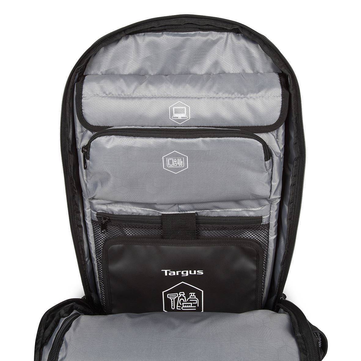Rca Informatique - image du produit : WORK AND PLAY FITNESS 15.6IN LAPTOP BACKPACK GREY