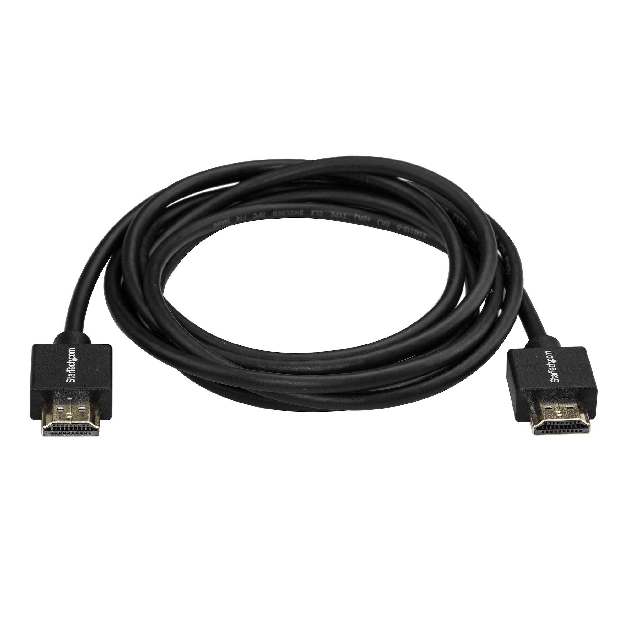 Rca Informatique - image du produit : 2M PREMIUM CERTIFIED HDMI CABLE 2.0 - GRIPPING CONNECTORS