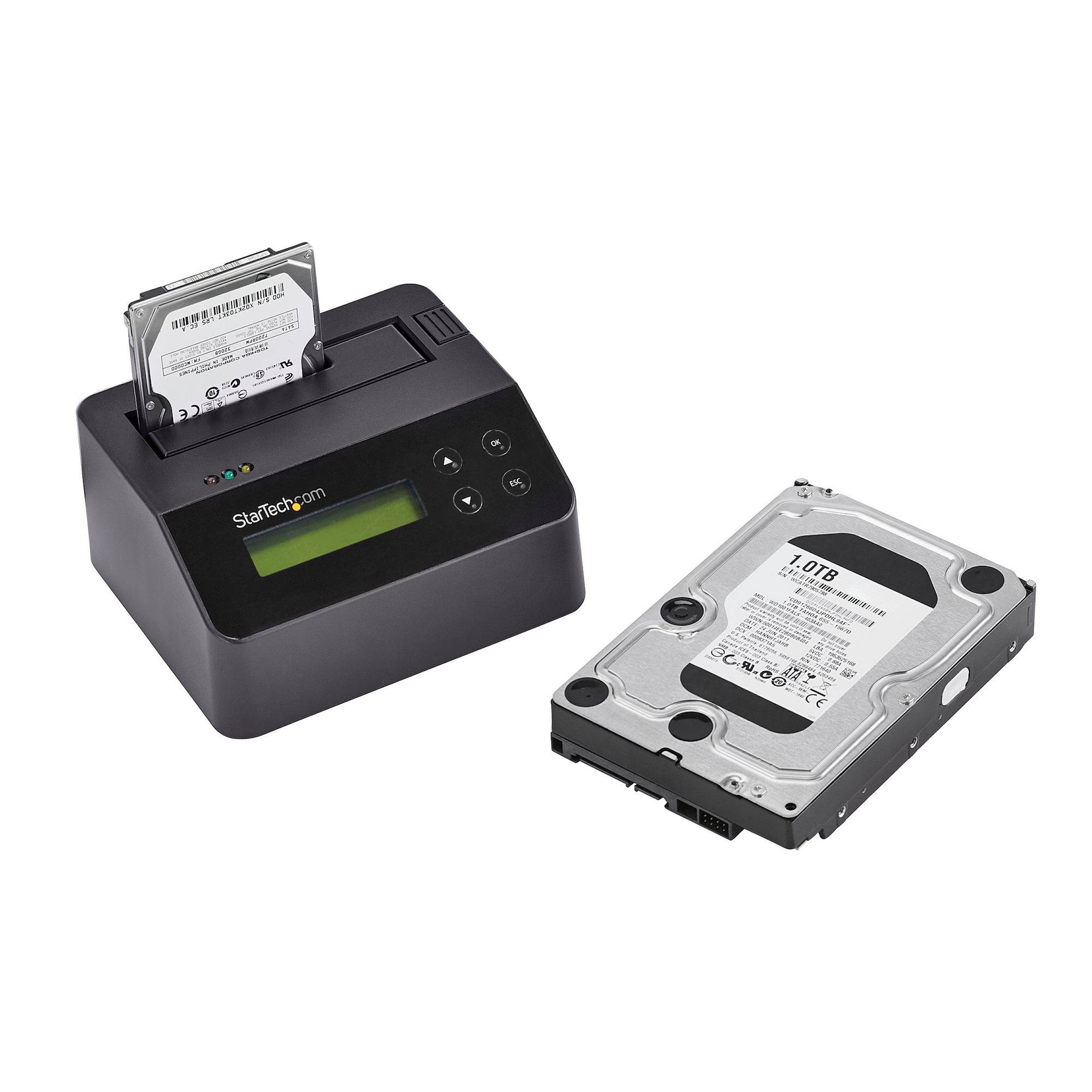 Rca Informatique - image du produit : HARD DRIVE ERASER / DOCK-FOR 2.5/3.5IN SATA SSD/HDD-4KN SUPP