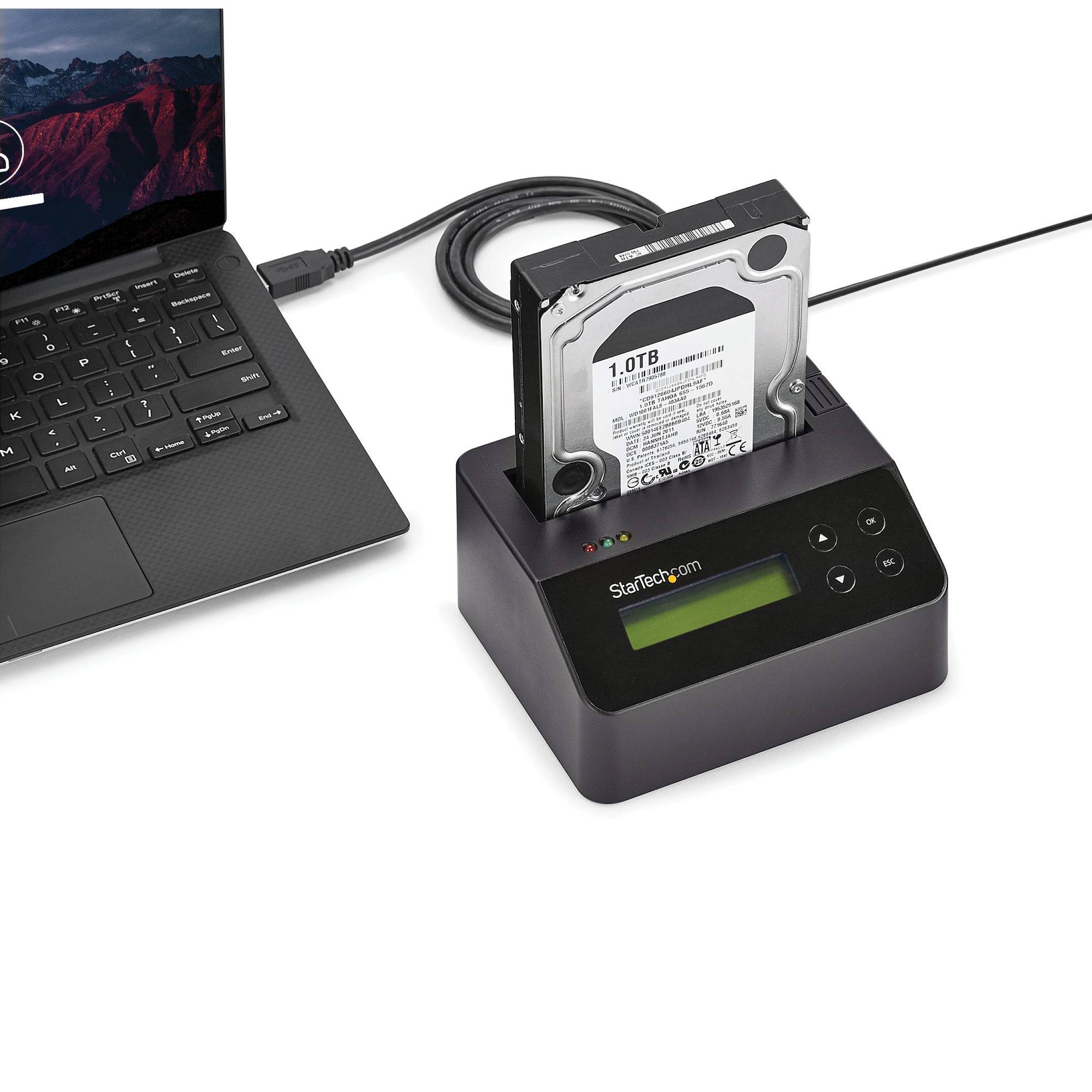 Rca Informatique - image du produit : HARD DRIVE ERASER / DOCK-FOR 2.5/3.5IN SATA SSD/HDD-4KN SUPP