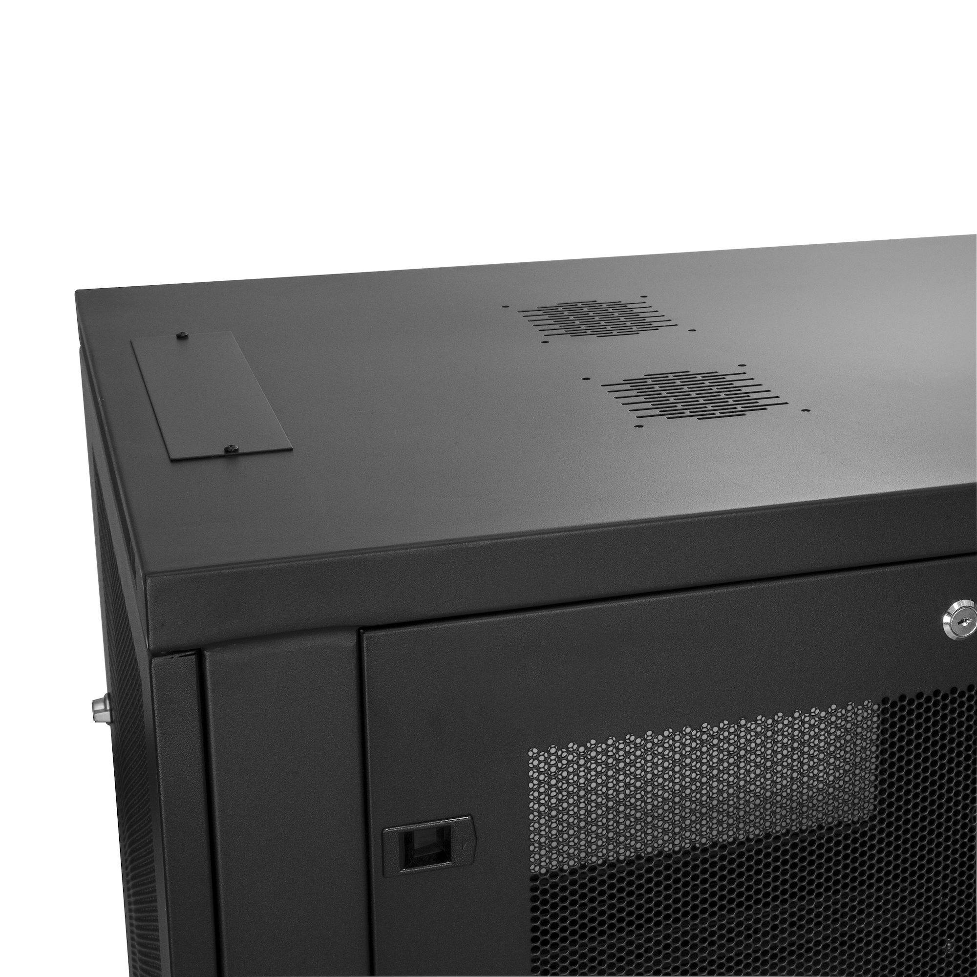 Rca Informatique - image du produit : 6U WALL MOUNT RACK - WALL MOUNT SERVER AND NETWORK CABINET - 6U