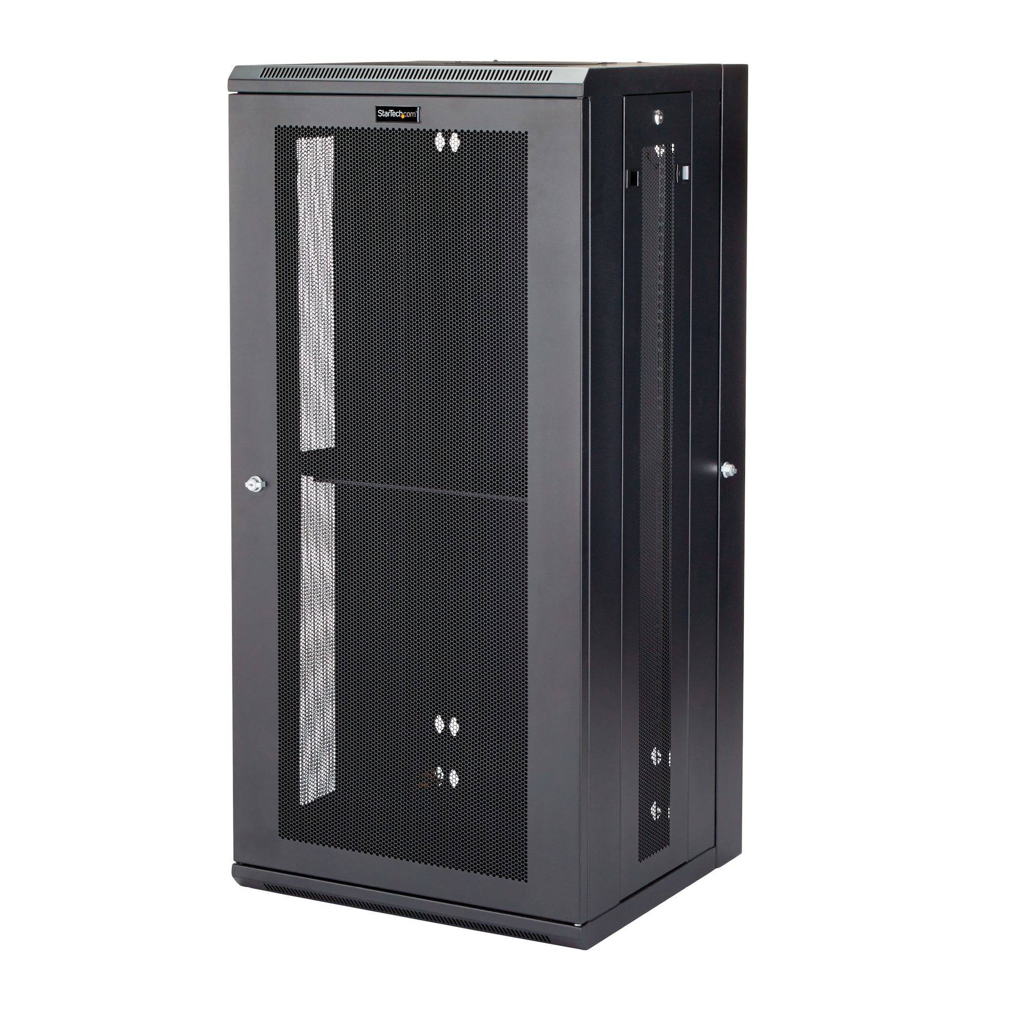 Rca Informatique - image du produit : 26U SERVER RACK ENCLOSURE WITH HINGE-WALL MOUNT NETWORK RACK