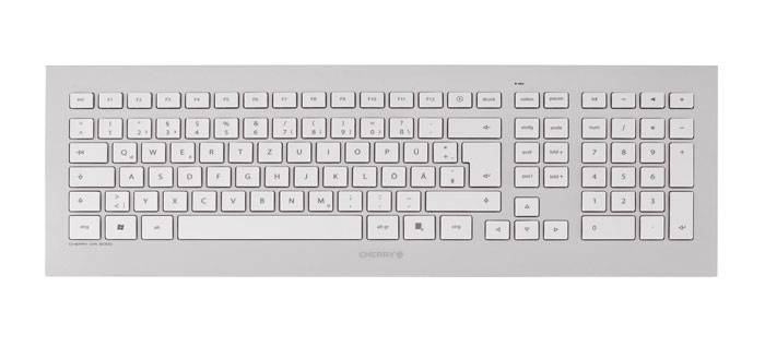 Rca Informatique - Image du produit : CHERRY DW 8000 KEYBOARD/MOUSE LAYOUT SWITZERLAND WHITE USB