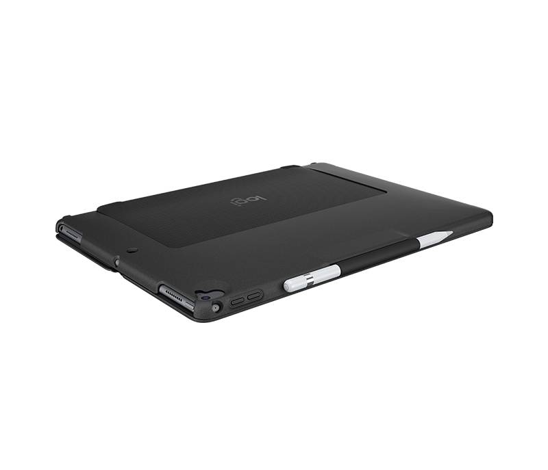 Rca Informatique - image du produit : SLIM COMBO FOR IPAD PRO 12.9 IN BLACK - ITA - MEDITER