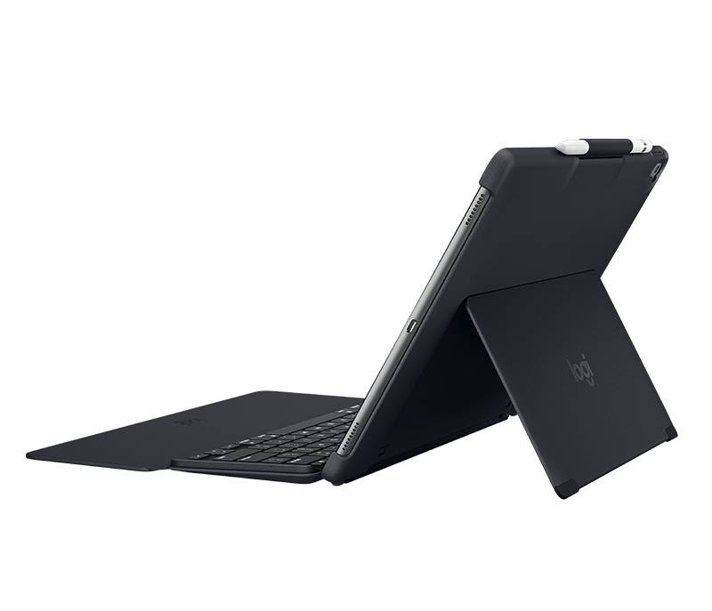 Rca Informatique - image du produit : SLIM COMBO FOR IPAD PRO 12.9 IN BLACK - ITA - MEDITER