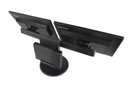 Rca Informatique - image du produit : TINY-IN-ONE DUAL MONITOR STAND F./ TC TINY