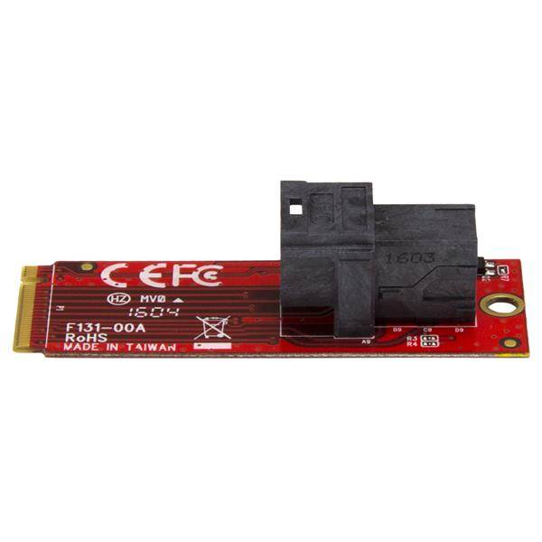 Rca Informatique - image du produit : U.2 TO M.2 ADAPTER FOR U.2 NVME SSD-M.2 PCIE X4 HOST INTERFACE