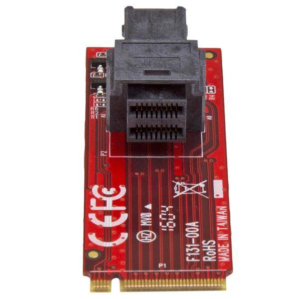 Rca Informatique - image du produit : U.2 TO M.2 ADAPTER FOR U.2 NVME SSD-M.2 PCIE X4 HOST INTERFACE