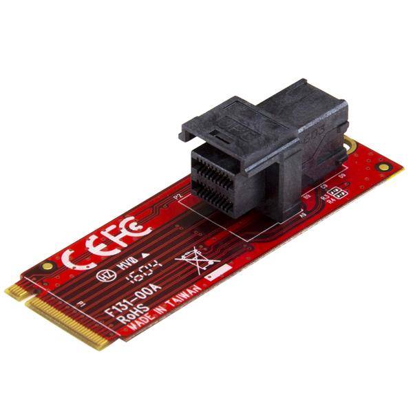 Rca Informatique - Image du produit : U.2 TO M.2 ADAPTER FOR U.2 NVME SSD-M.2 PCIE X4 HOST INTERFACE