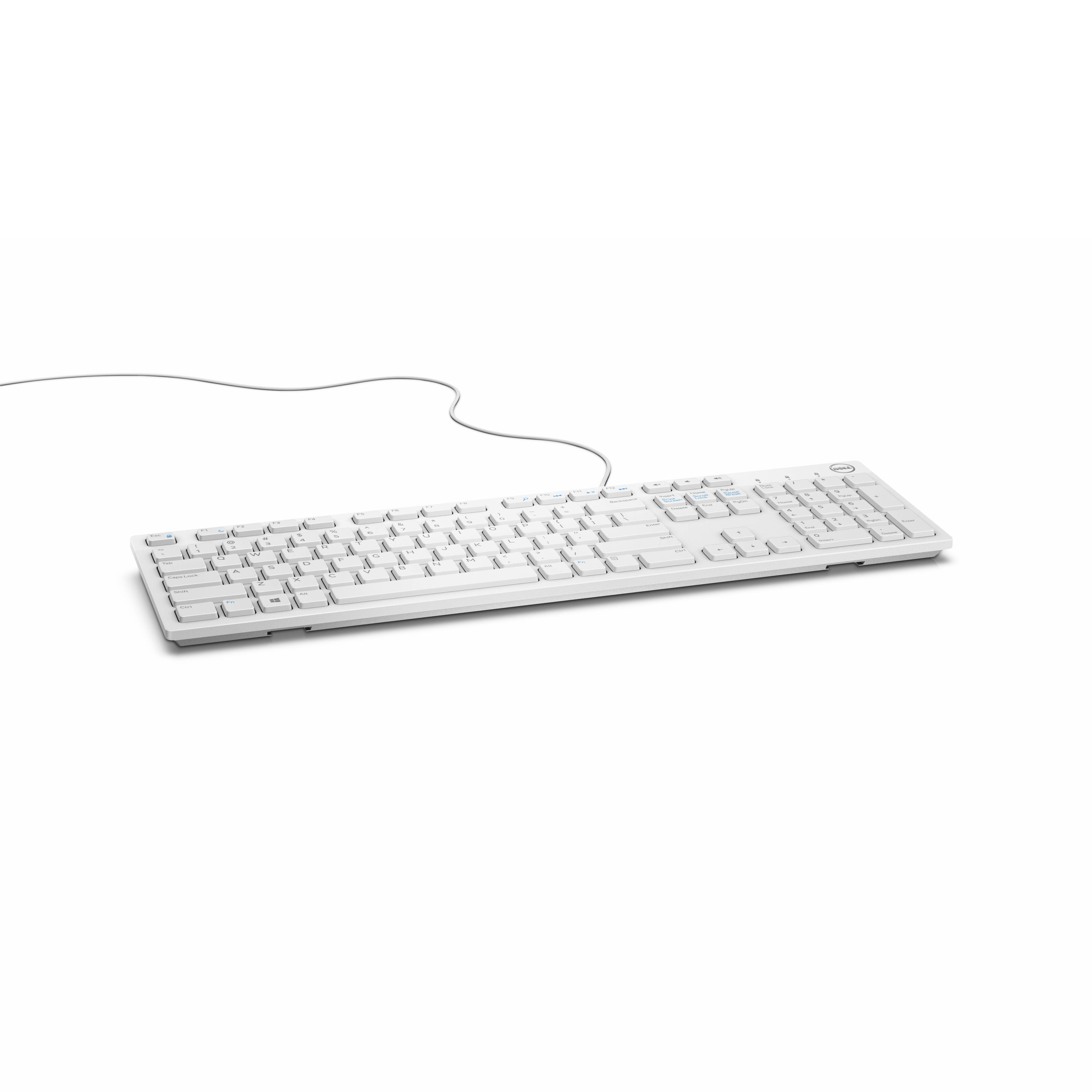 Rca Informatique - image du produit : DELL CLAVIER MULTIMEDIA -KB216 FRENCH (AZERTY) - WHITE