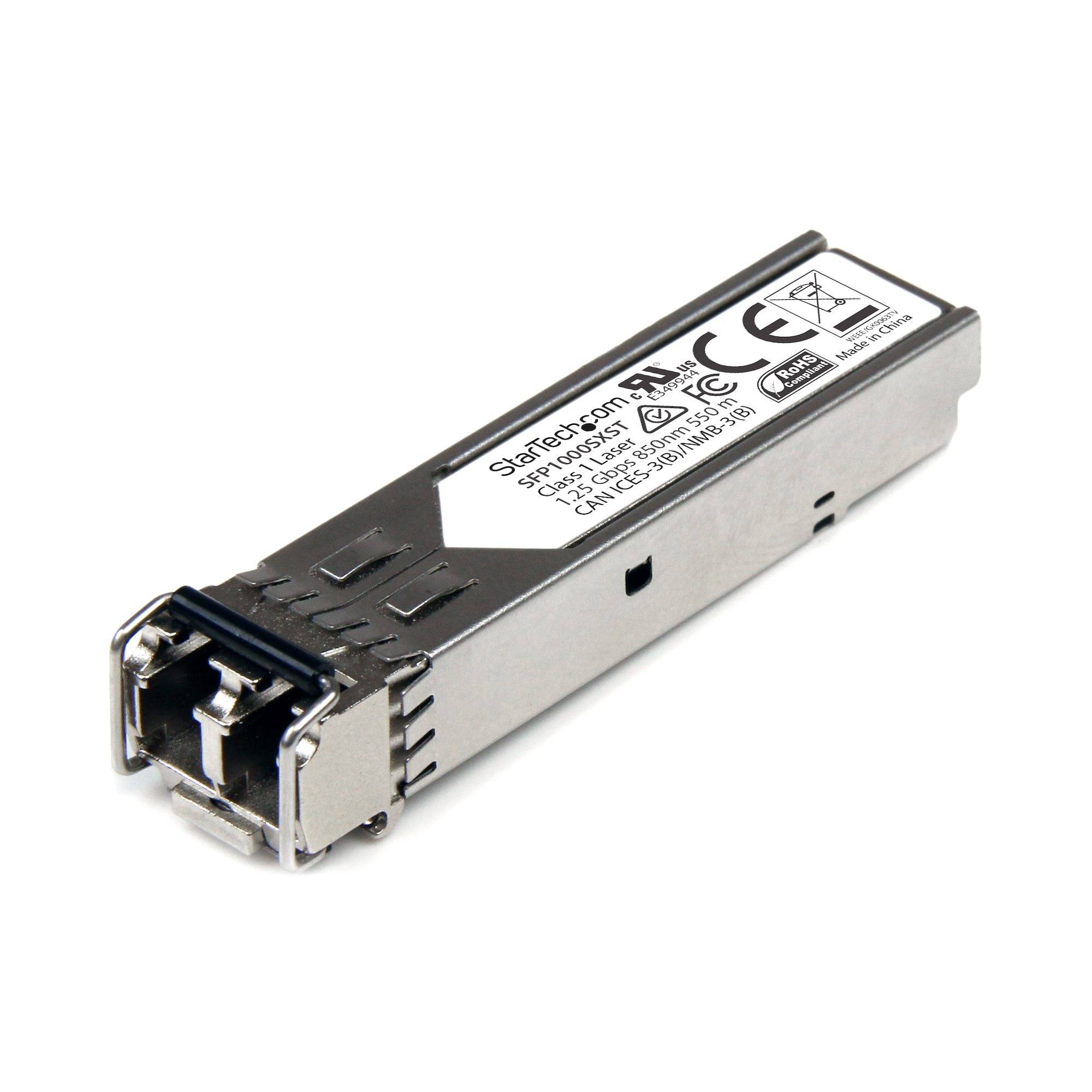 Rca Informatique - image du produit : 1000BASE-SX SFPMSA COMPLIANT 1G SFP MM LC 550 M/1804 FT