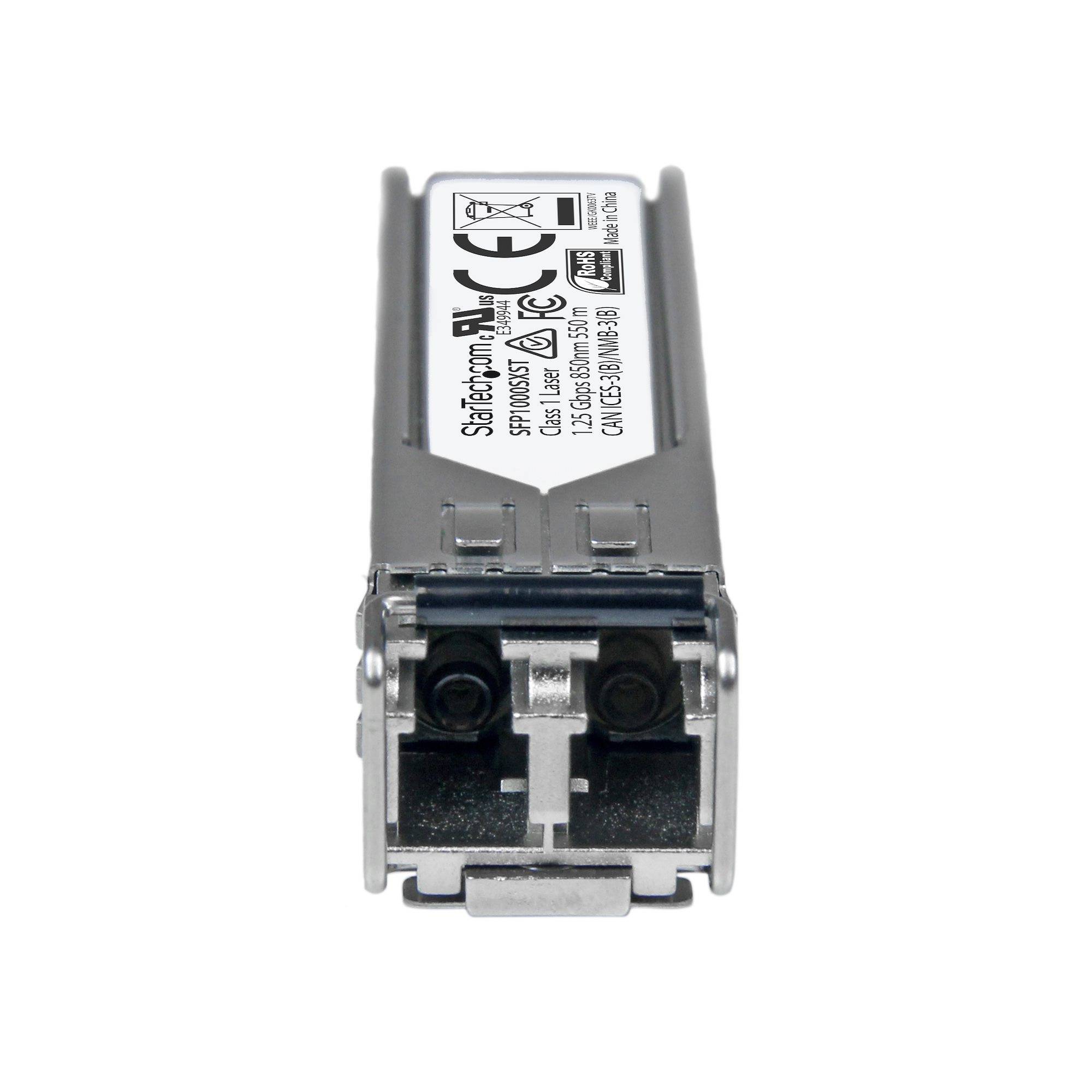 Rca Informatique - image du produit : 1000BASE-SX SFPMSA COMPLIANT 1G SFP MM LC 550 M/1804 FT