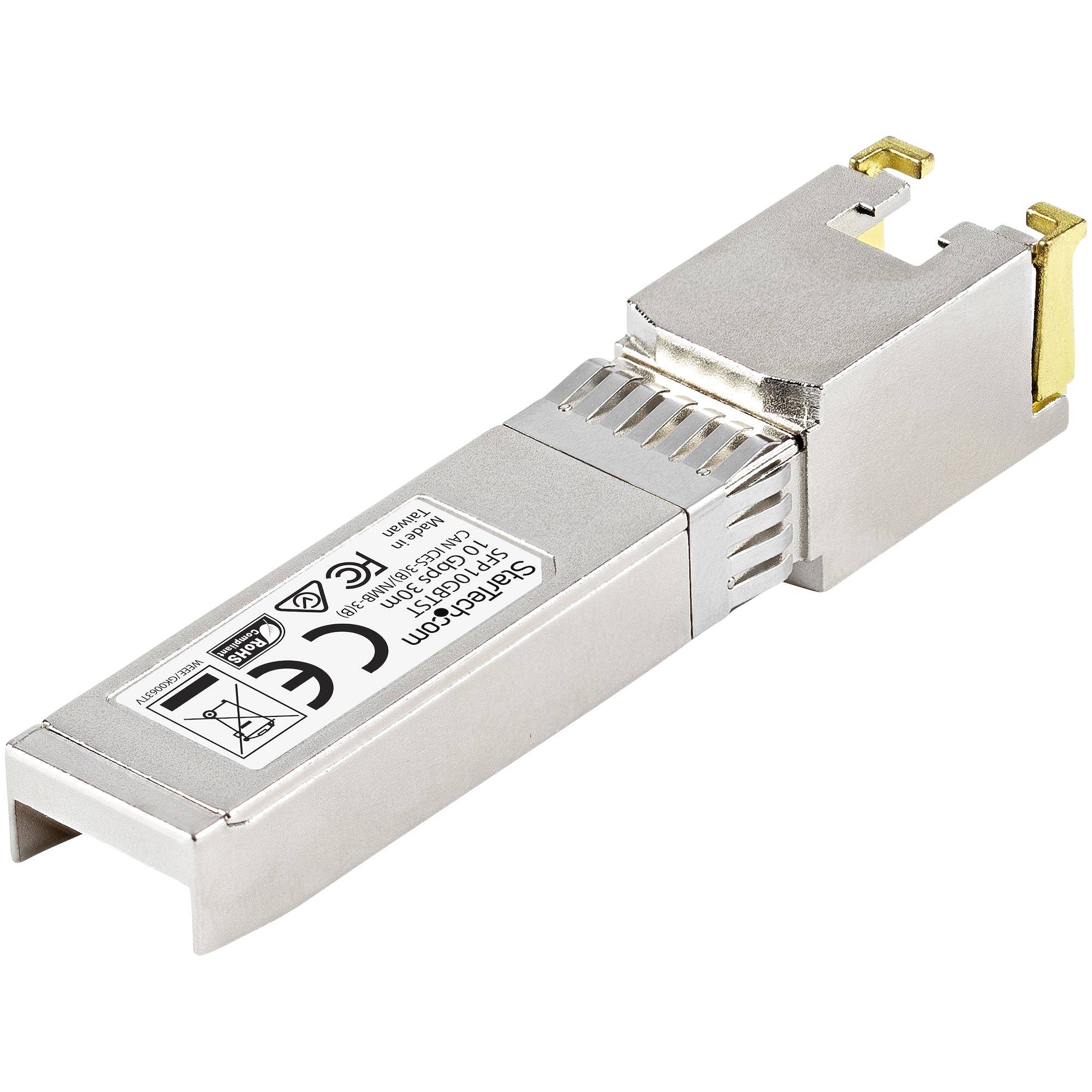 Rca Informatique - image du produit : MSA COMPLIANT 10GBASE-T SFP+ TAA COMPL 10G COPPER SFP+-30M