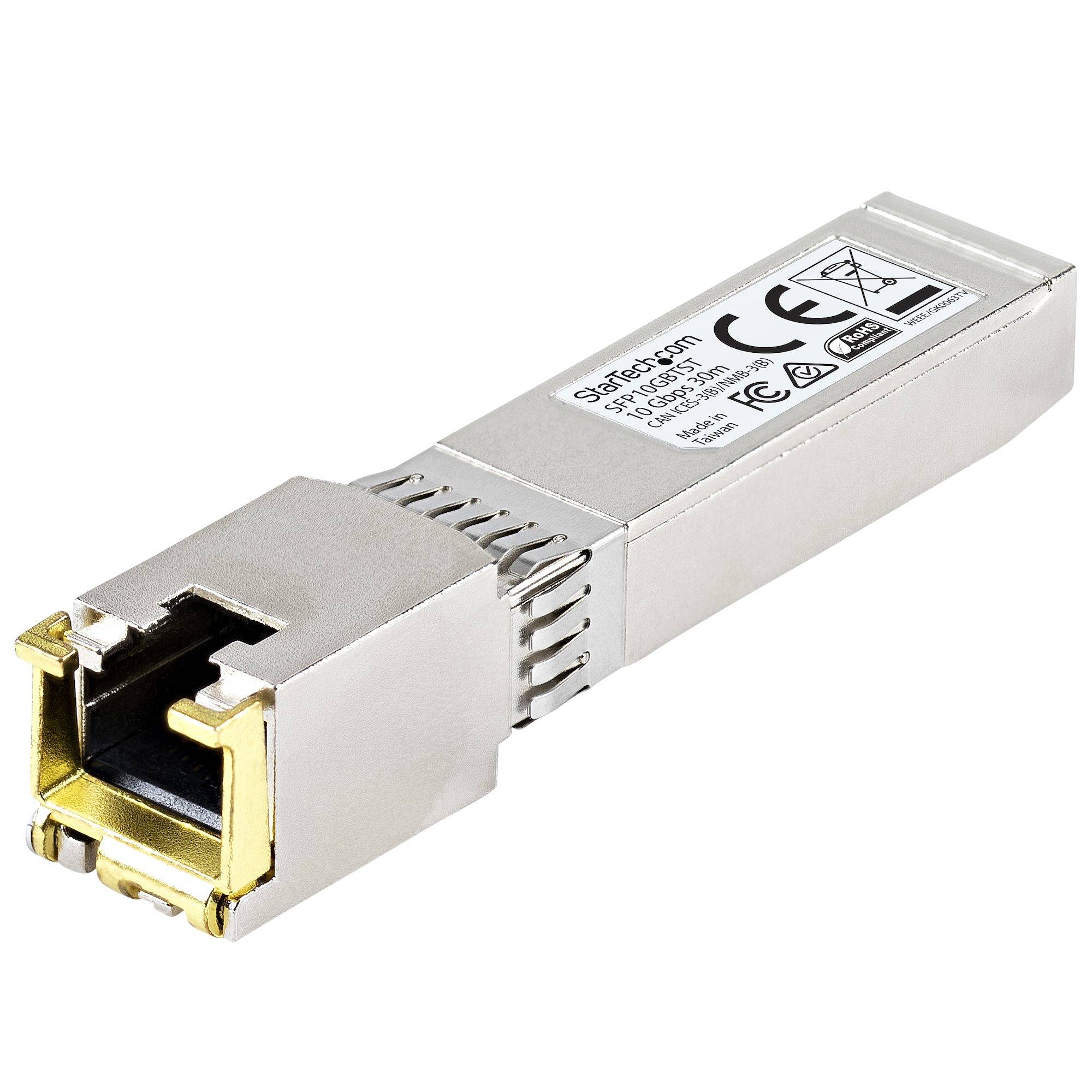 Rca Informatique - Image du produit : MSA COMPLIANT 10GBASE-T SFP+ TAA COMPL 10G COPPER SFP+-30M