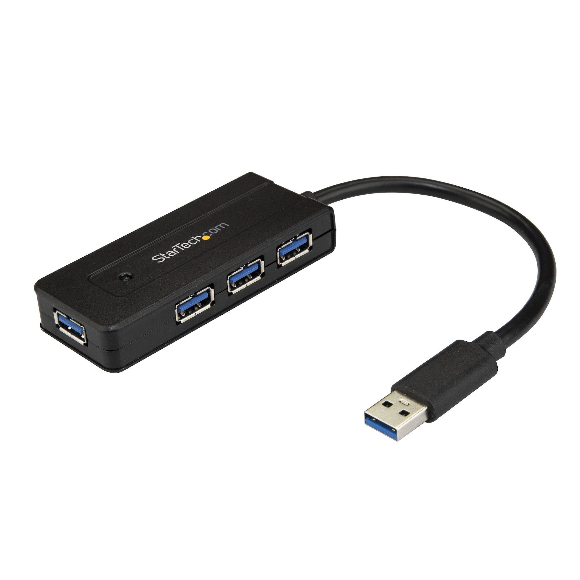 Rca Informatique - Image du produit : 4PORT USB 3.0 HUB WITH CHARGE PORT - POWERED USB 3.0 HUB