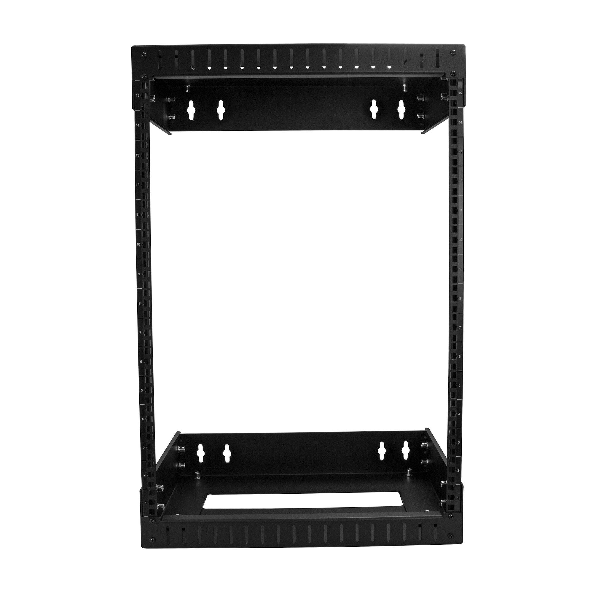 Rca Informatique - image du produit : 15U WALL MOUNT SERVER RACK - EQUIPMENT RACK -12 -20 IN DEPTH