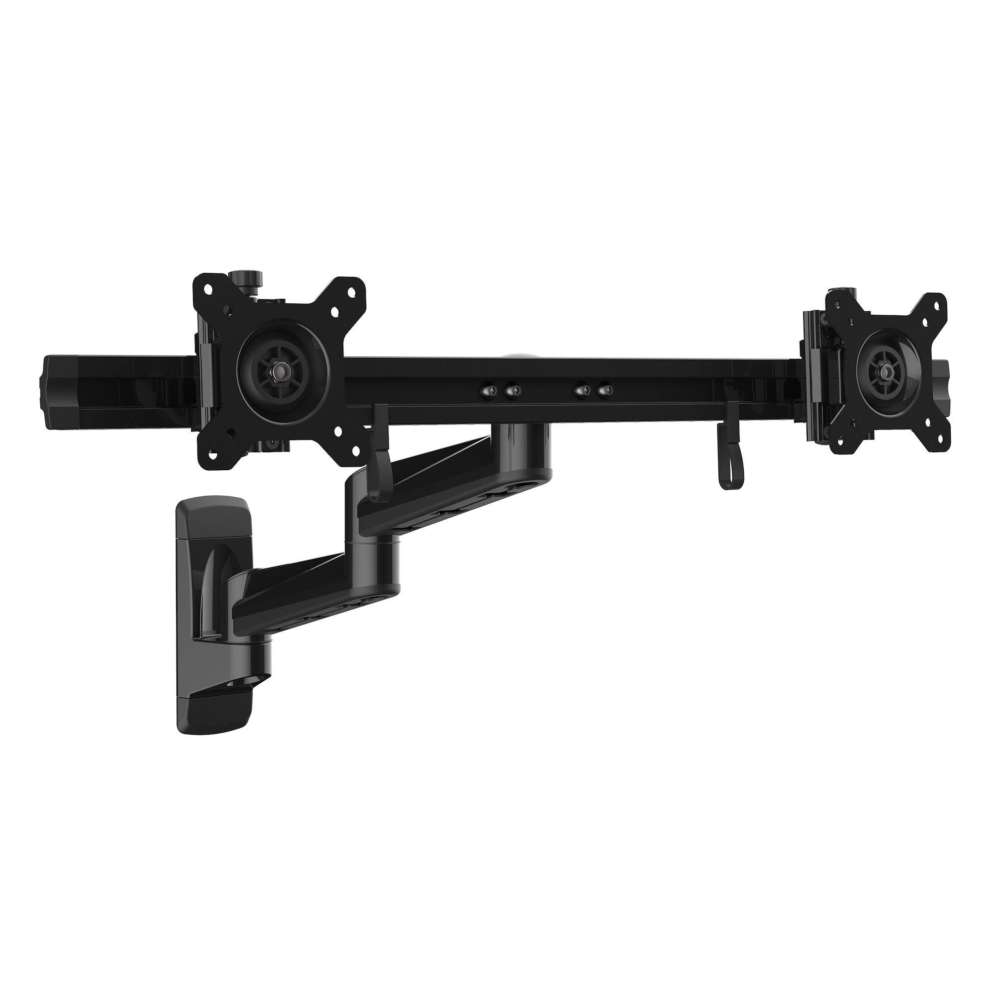 Rca Informatique - Image du produit : WALL MOUNT DUAL MONITOR ARM FOR TWO15-24IN MONITORS ARTICULATING