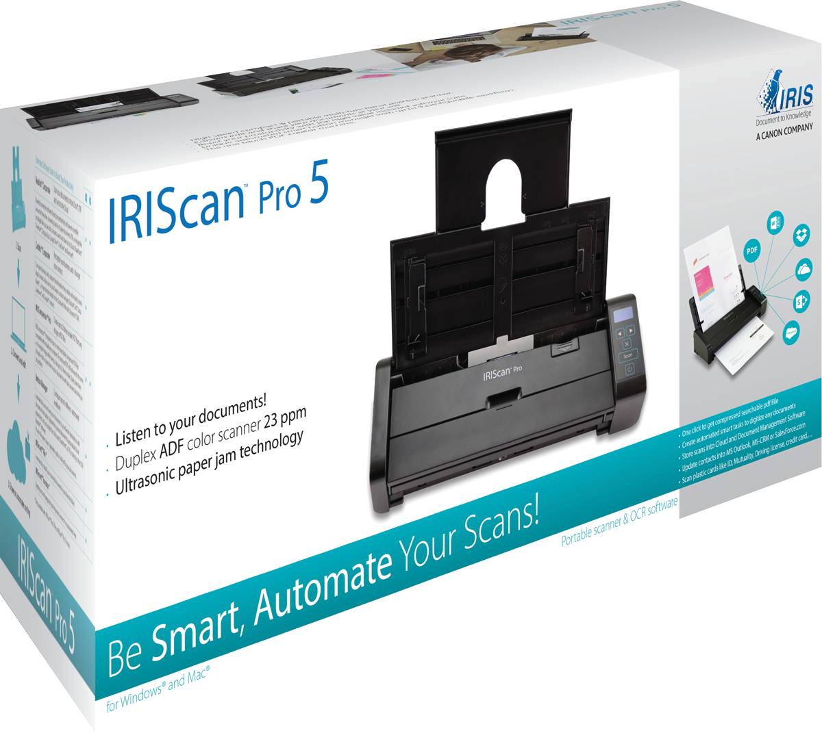 Rca Informatique - image du produit : IRISCAN PRO 5 23PPM ADF20PAGES