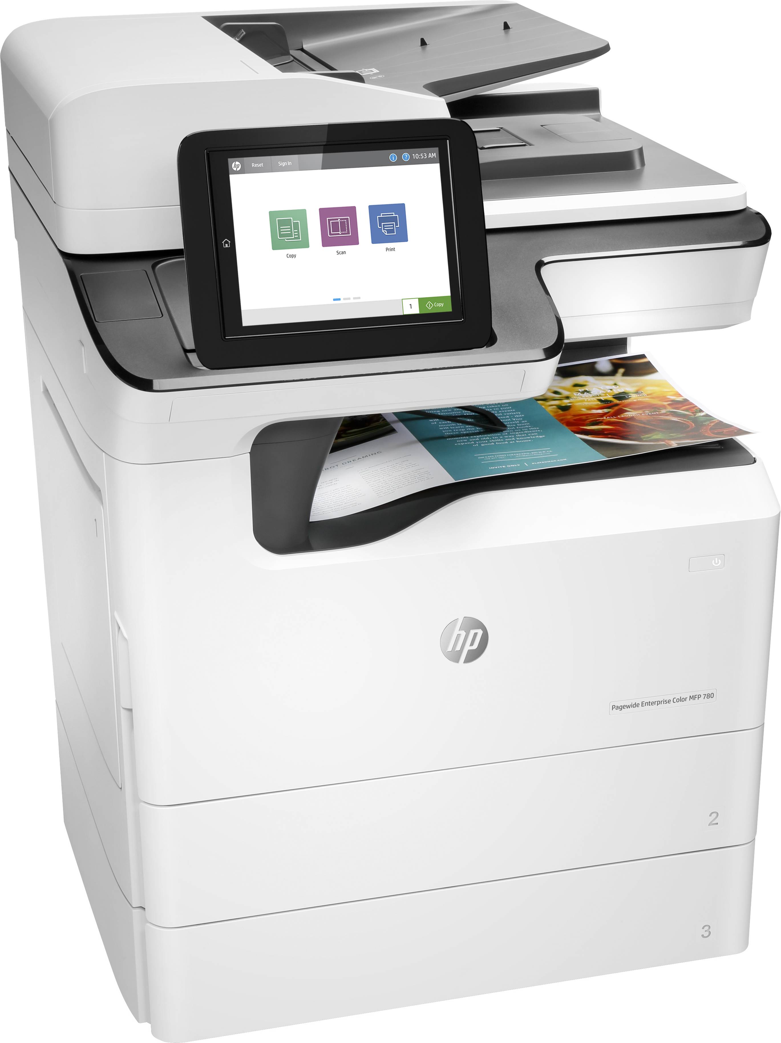 Rca Informatique - image du produit : PAGEWIDE COLOR MFP 788DN ENTERPRISE 45PPM A3/A4