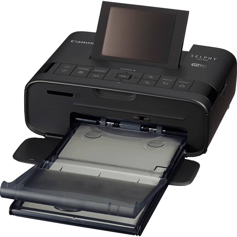 Rca Informatique - image du produit : SELPHY CP1300 BLACK PHOTOPRINTER