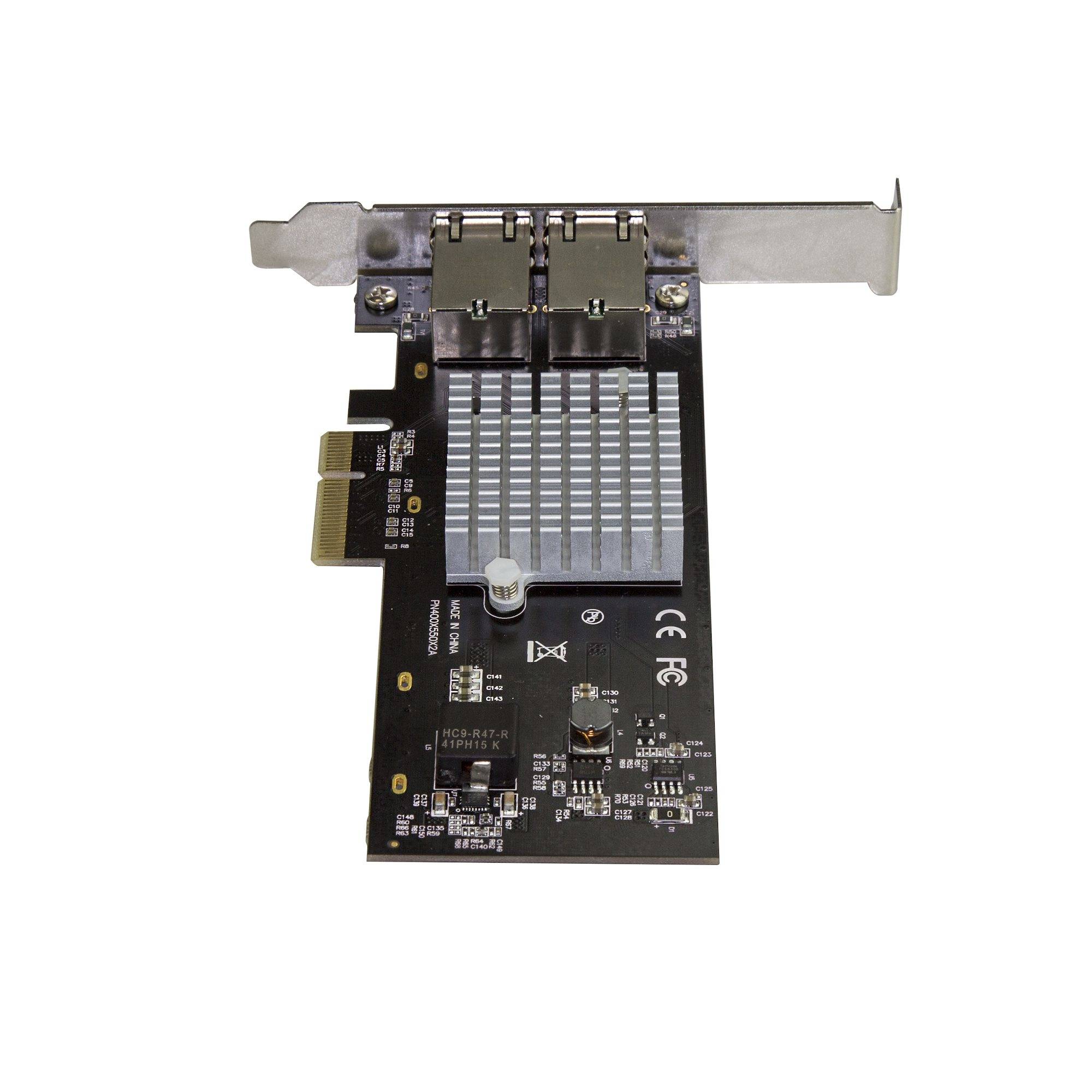 Rca Informatique - image du produit : DUAL PORT NETWORK CARD - PCIE 10GBASE-T/NBASE-T NIC INTEL X550