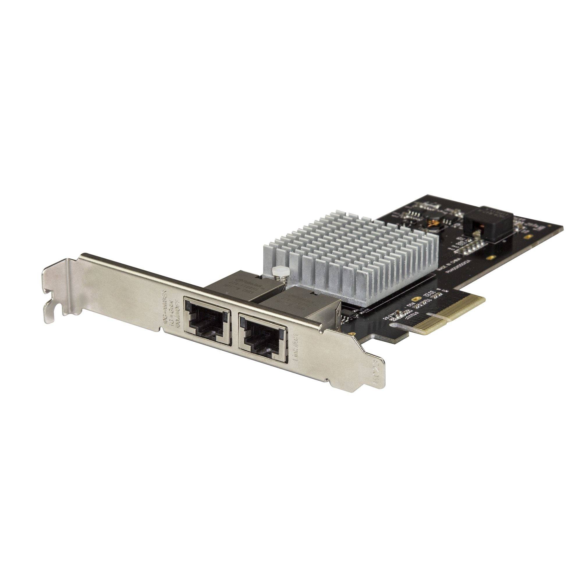 Rca Informatique - image du produit : DUAL PORT NETWORK CARD - PCIE 10GBASE-T/NBASE-T NIC INTEL X550