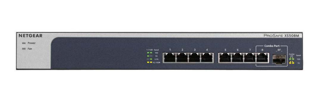 Rca Informatique - Image du produit : 8-PORT 10GB/MULTI-GB ETH SWITCH IN