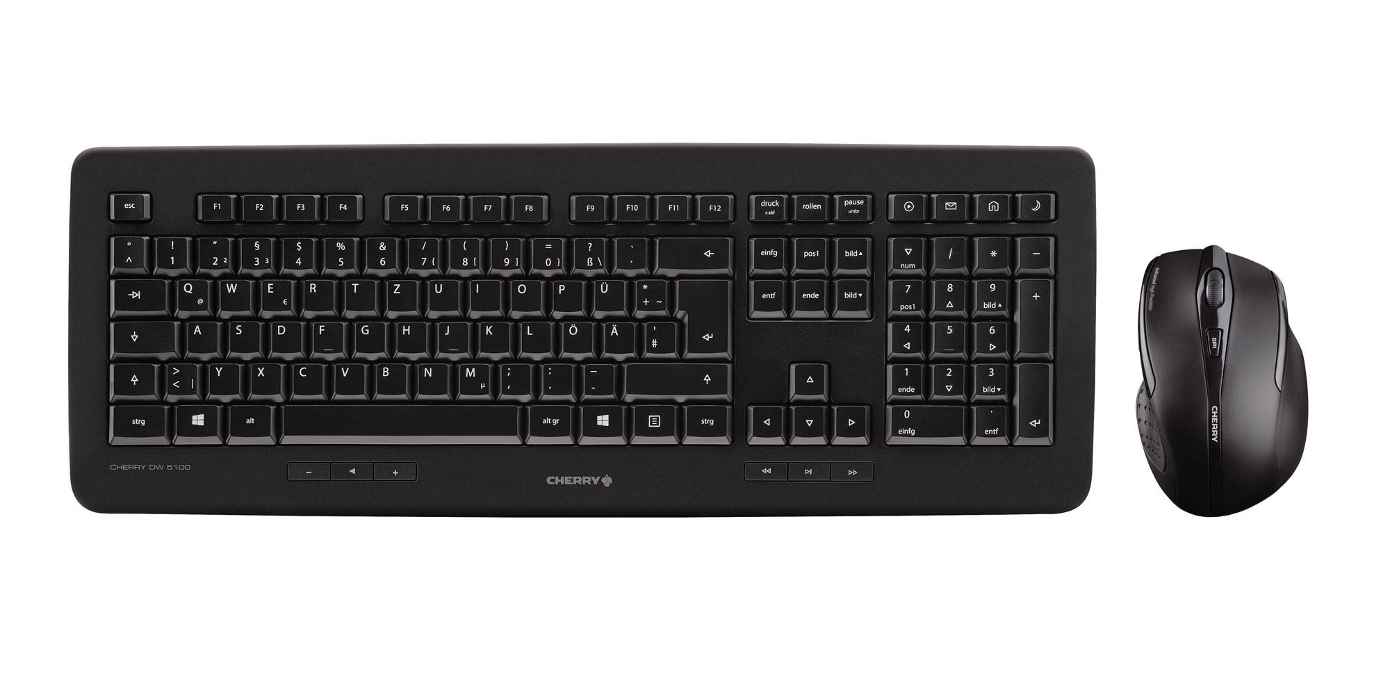 Rca Informatique - Image du produit : CHERRY DW 5100 KEYBOARD BLACK US-ENGLISCH / INT