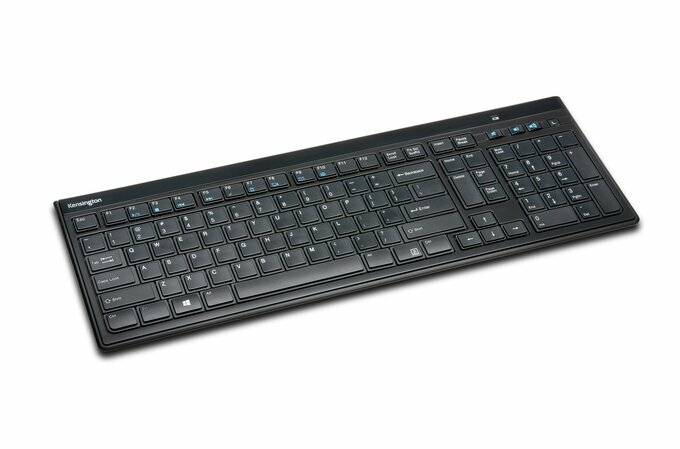 Rca Informatique - image du produit : KEYBOARD ADVANCEFIT WIRELESS BLACK FRANCE