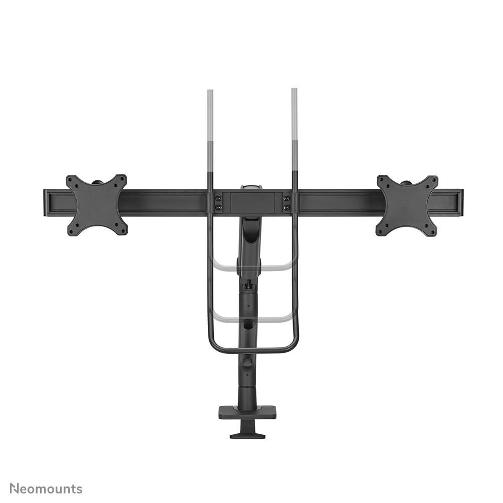 Rca Informatique - image du produit : NEOMOUNTS SELECT DESK MOUNT DOUBLE DISPLAY CROSSBAR (TOPFIX