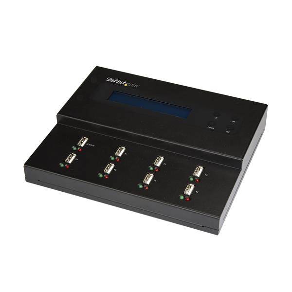 Rca Informatique - Image du produit : 1:7 STANDALONE USB DUPLICATOR / ERASER -FLASH DRIVES